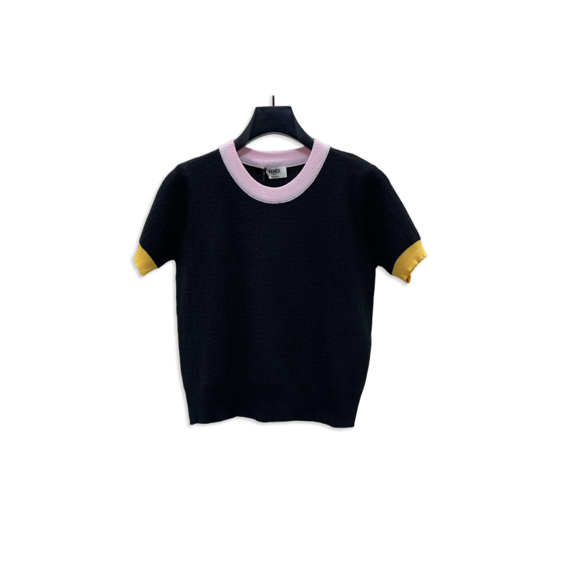 F**di crew neck knitted short sleeve